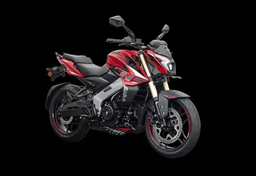 Pulsar NS400Z in Glossy Racing Red
